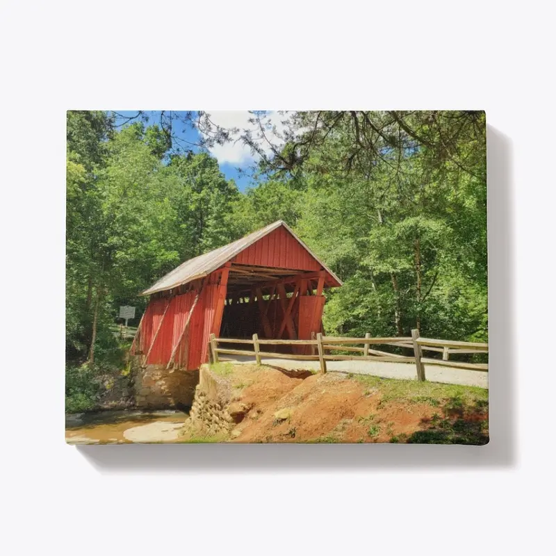 Campbell's Covered Bridge, Summer