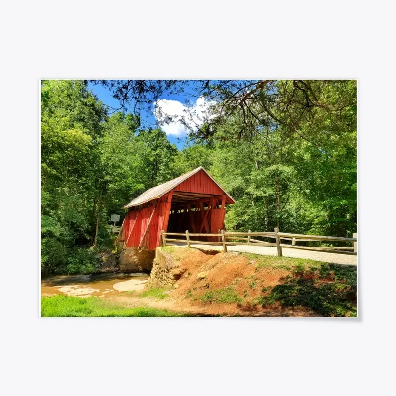 Campbell's Covered Bridge, Summer